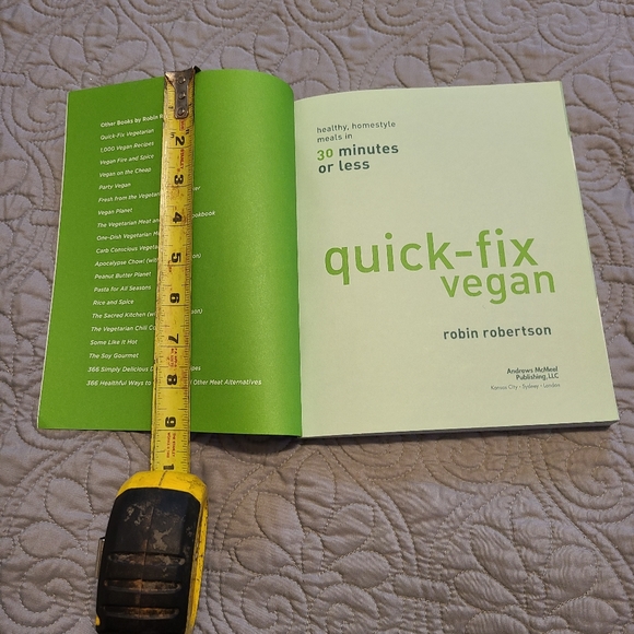 Quick-Fix Vegan: Healthy, Homestyle Meals in 30 Minutes or Less - Picture 7 of 11
